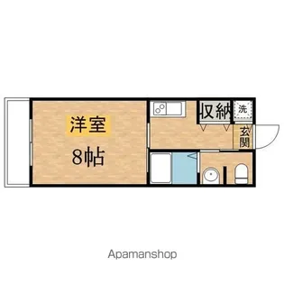 KSPマンション【5階】の間取り