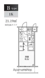SーRESIDENCE横濱磯子ALIZE【4階】の間取り