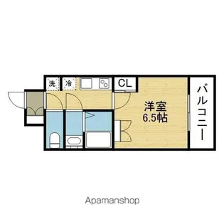 LUMINOUS放出【3階】の間取り
