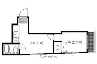 リビエール高野【302号室】の間取り