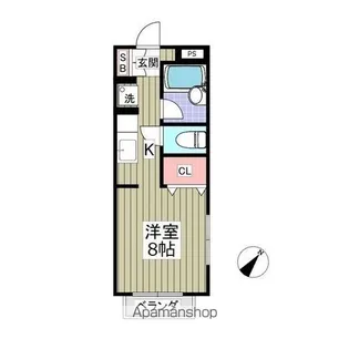 ハイツマスターズ【1階】の間取り