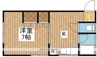 アーバンヨネヤマ【105号室】の間取り