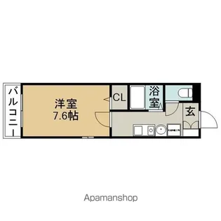 シャノワール【1階】の間取り