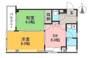 パパドポーラスター【1階】の間取り