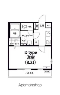 リブリ・プロスペール【1階】の間取り