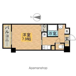 サン・名駅南ビル【10階】の間取り