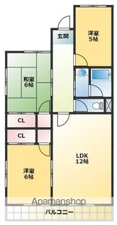 KIWI川内【4階】の間取り