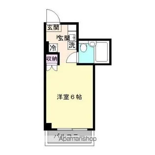 林田ビル【301号室】の間取り