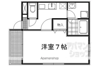 SAWARABI一条【302a号室】の間取り