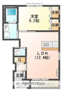 寿参番館【1階】の間取り