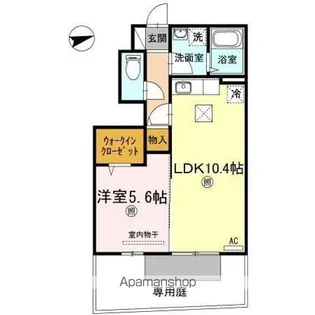 サンクチュアリ【1階】の間取り