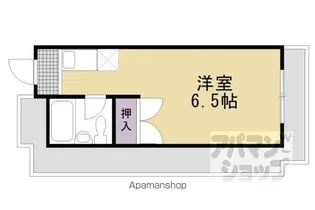和晃第二ハイツ【401号室】の間取り