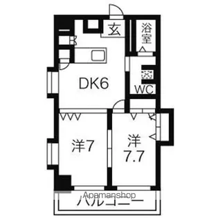 TRUSTY千代田【5階】の間取り