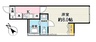 カフーティーダ和光市【3階】の間取り