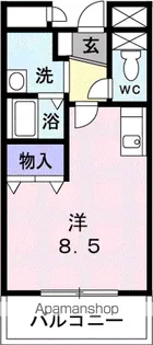 グレースフルS【2階】の間取り