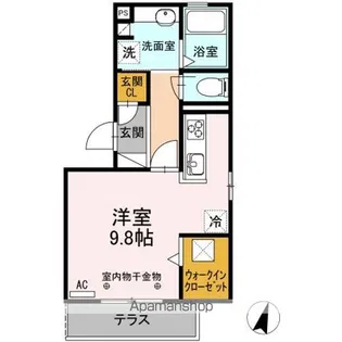 ルーモ【1階】の間取り