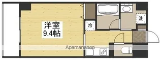 リビンコートSTUDIO奉還町WEST【902号室】の間取り