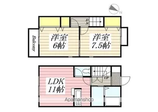 BLOOM悠【1階】の間取り