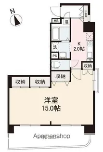 グラシエール木太町【6階】の間取り
