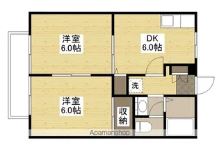モンブランソレジオC【1階】の間取り