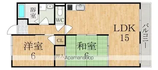 藤井ハイツ【2階】の間取り