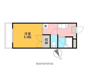 プラザ5【2階】の間取り