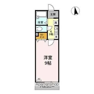ベルドミール【2階】の間取り