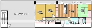 ラフォーレ林【5階】の間取り