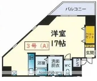 東ビル本町【5階】の間取り