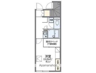レオパレスステビアⅠ【1階】の間取り