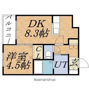 オリエントステージ表参道【302号室】の間取り