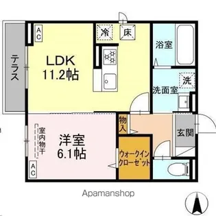 ラピスラズリ【1階】の間取り