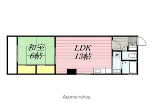 プレアール九品寺【304号室】の間取り