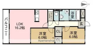 レジデンス光和Ⅲ【7階】の間取り