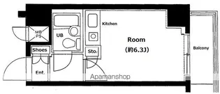 ライオンズマンション桜台第3【6F-2号室】の間取り