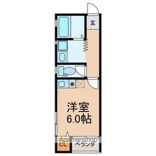 サンクレール【1階】の間取り