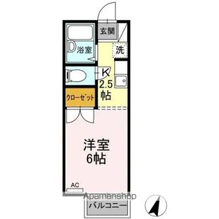 エントピアK・T【2階】の間取り