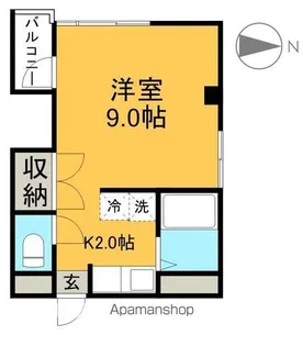 メゾン内藤【3階】の間取り