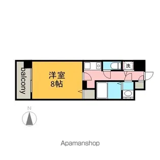 リエス東別院【2階】の間取り