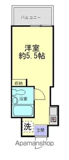 トップ明大前第3【1階】の間取り