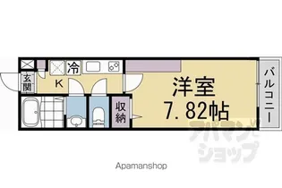 Gladvis京都室町【402号室】の間取り