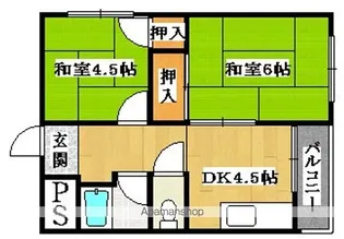茜マンション【3階】の間取り