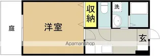 シュール メゾン【103号室】の間取り