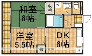 ベルカーサ【206号室】の間取り