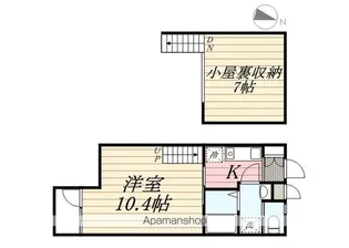 クレアーレ・アルトゥーラ【2階】の間取り