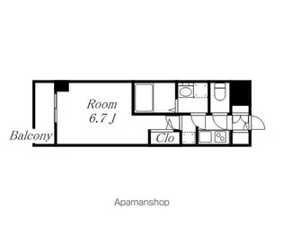 S-RESIDENCE熱田【8階】の間取り