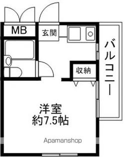 滋賀県栗東市川辺【マンション】の間取り