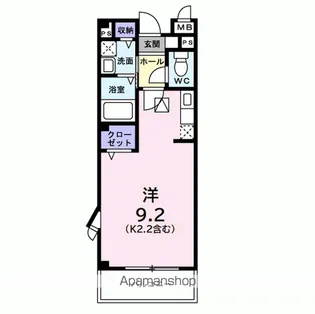 キングハウスⅢ【1階】の間取り