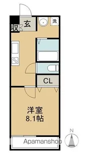 メイプル陶郷【2階】の間取り