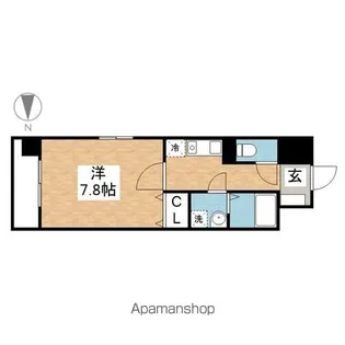 HF今池南レジデンスEAST【E1101号室】の間取り